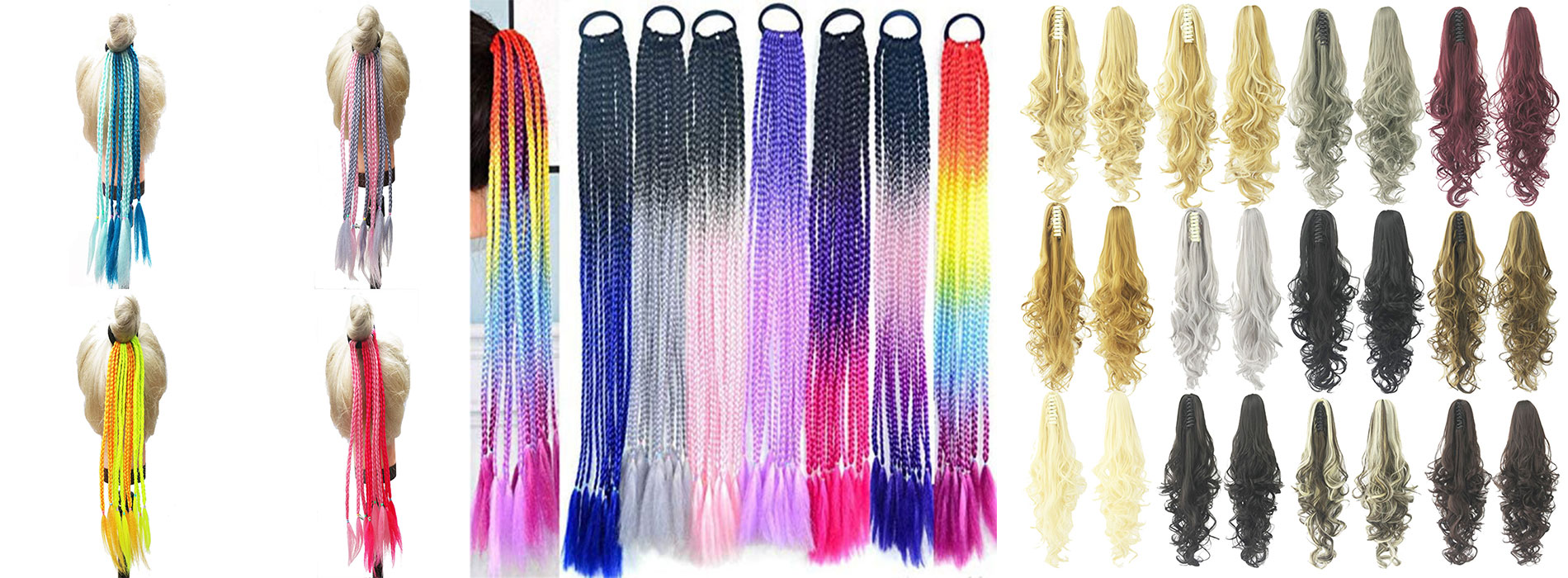 hair braids,ponytail