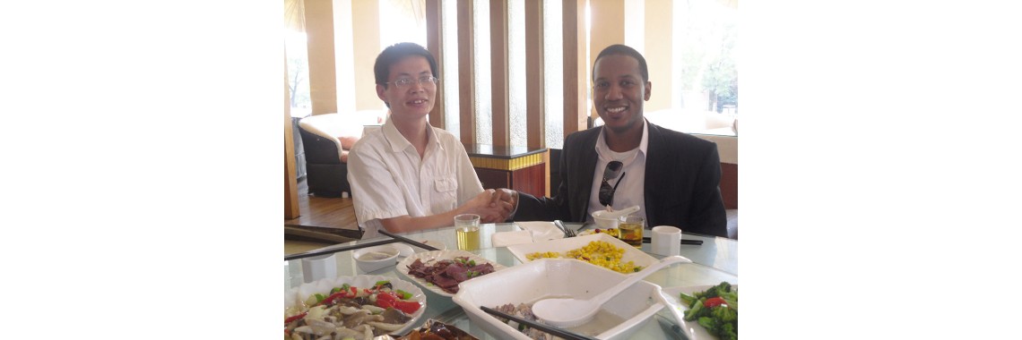 Customer visit company